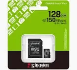MEMORIA MICRO SD KINGSTON 128GB GEN 3