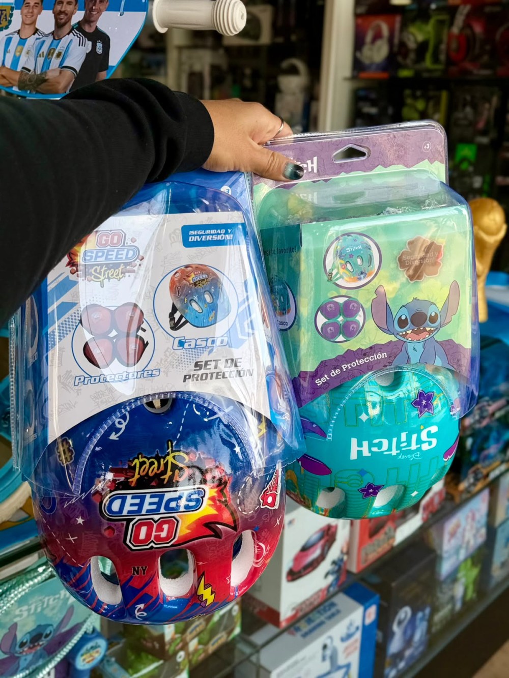 KIT CASCO MAS PROTECCIONES 