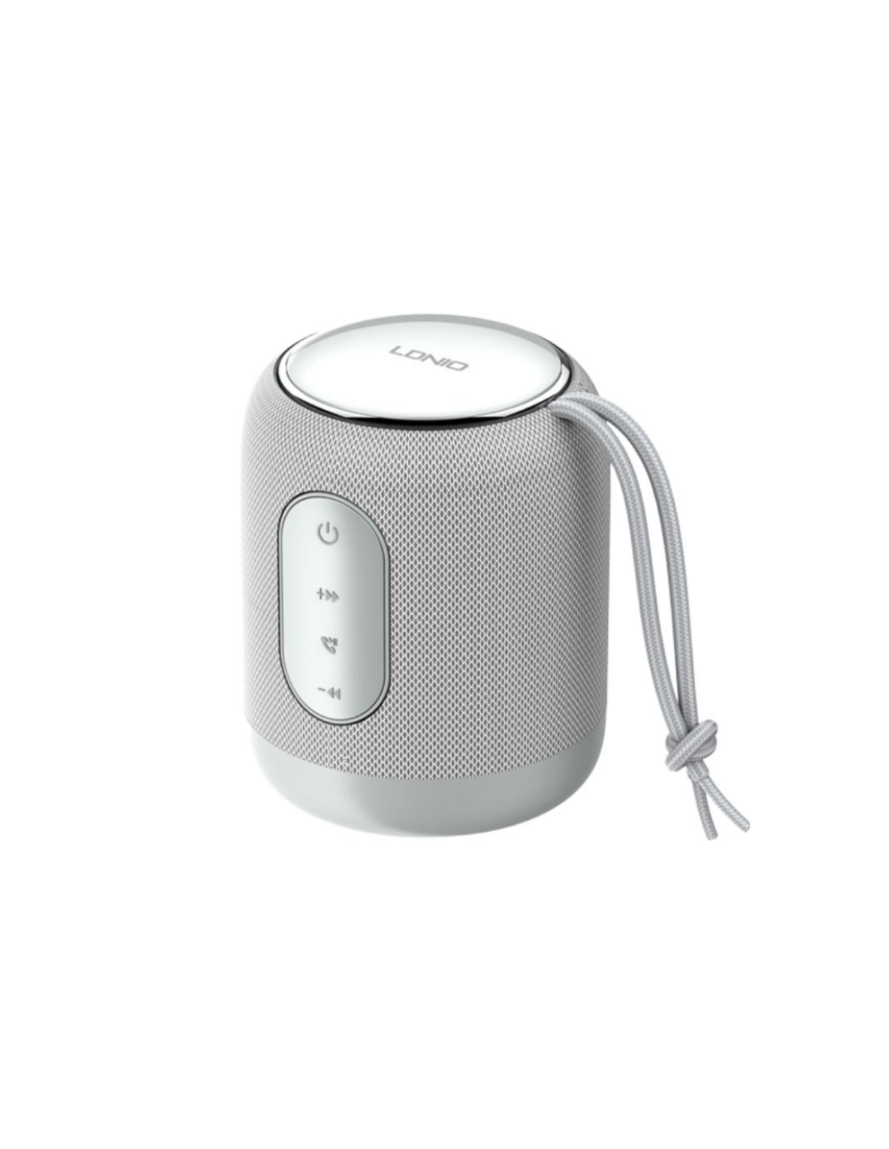 PARLANTE LDNIO BTS12 AUDIO HD 4HS DE REPRODUCION GRIS