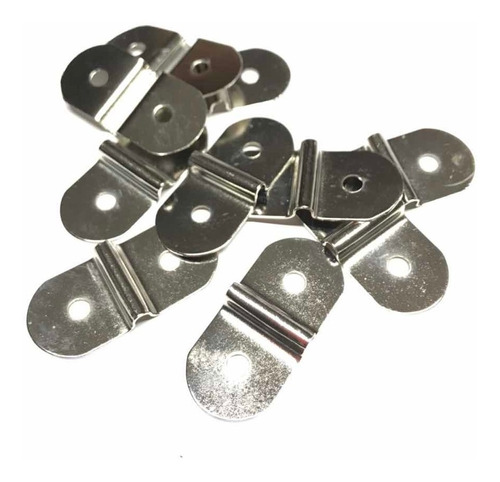 chapa pretal grande niquel