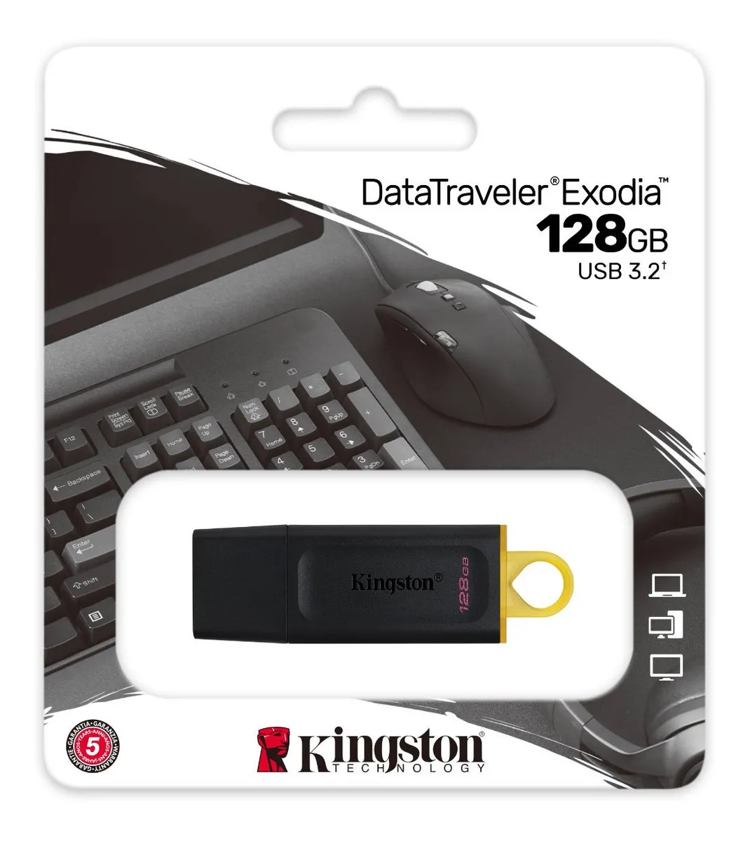 PEN DRIVE KINGSTON EXODIA 128GB