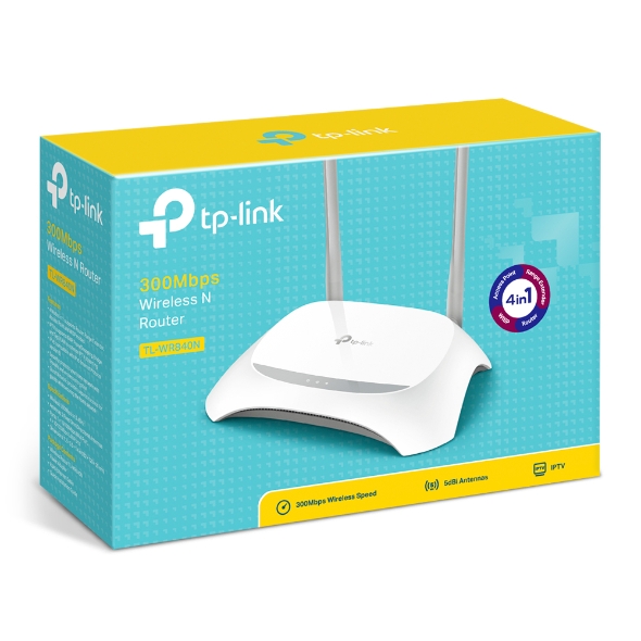 ROUTER WIFI TP-LINK TL-WR840N 5DBI 300MBPS