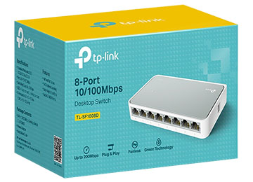 Switch 8 bocas 10/100 tl-sf1008d