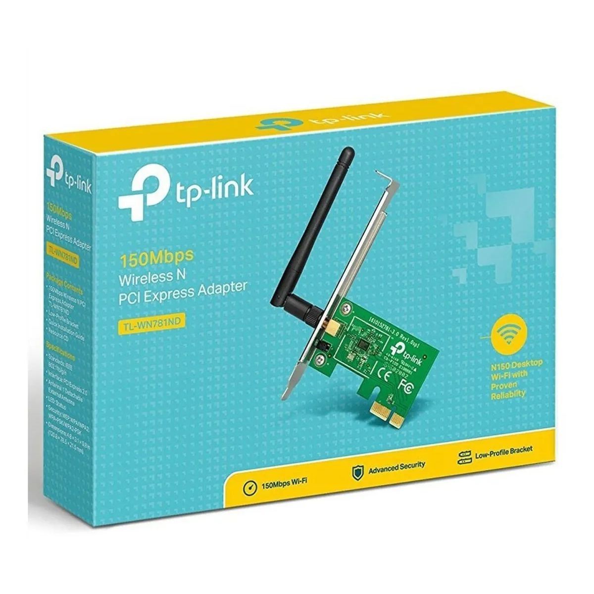 PLACA DE RED PCIE TL-WN781ND 150MBP