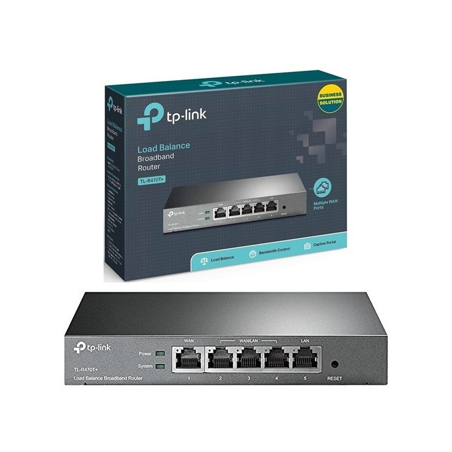 ROUTER MULTI WAN TL-R470T+ TP LINK LOAD BALANCE