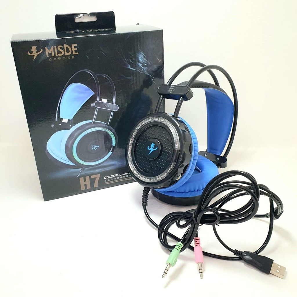 AURICULAR GAMER MISDE H7 CON LUZ