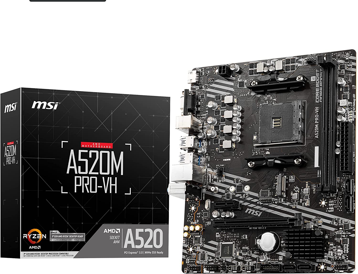 MOTHERBOARD MSI A520M PRO-VH