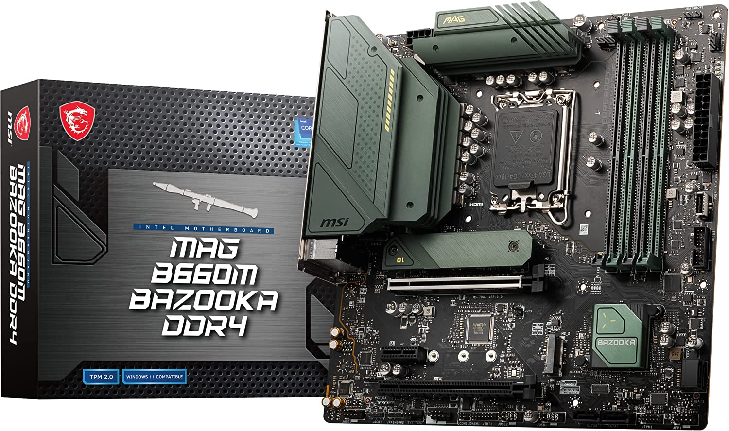 MOTHERBOARD MSI MAG B660M BAZOOKA