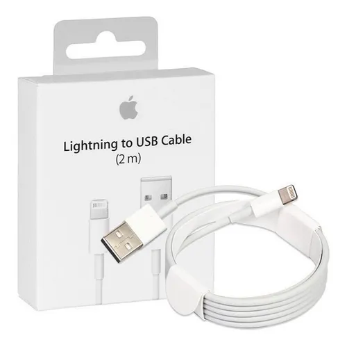 Cable Usb Lightning iPhone 2 Metros 5 5se 6 7 8 X Xs Xr Max
