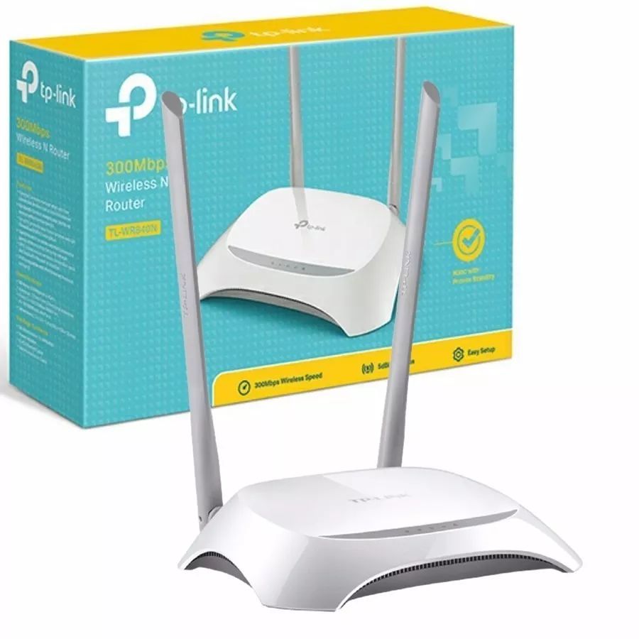 ROUTER WIFI TP-LINK TL-WR840N 300MBP 2 ANTENAS