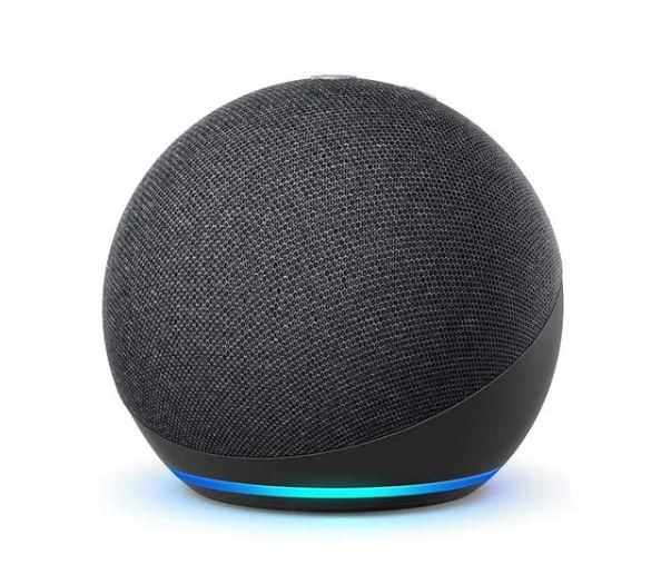 Amazon Echo Dot 4th Gen Con Asistente Virtual Alexa Charcoal/azul