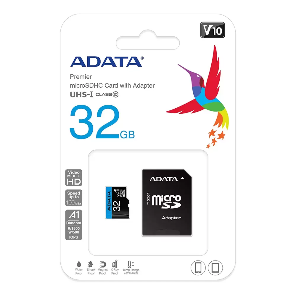 MEMORIA MICRO SD ADATA 32GB V10