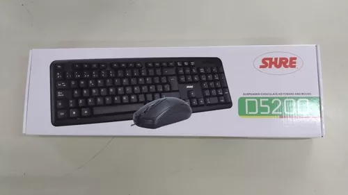 TECLADO + MOUSE USB SHURE 