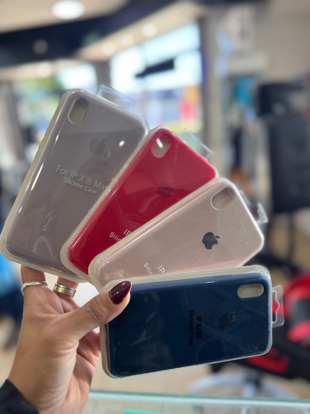 SILICON CASE IPHONE LINEA X