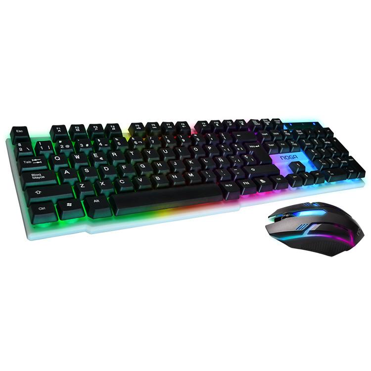 TECLADO N0GA COMBO GAMER LED NKB-91