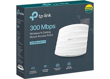 Punto de Acceso TP-Link EAP115 Techo/2.4GHZ/300Mbps
