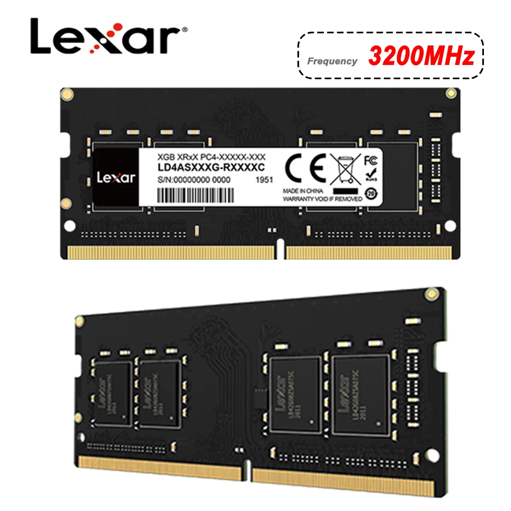 MEMORIA SODIMM DDR4 LEXAR 8GB 3200MHZ