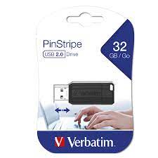 PEN DRIVE VERBATIM 32GB USB RETRACTIL NEGRO