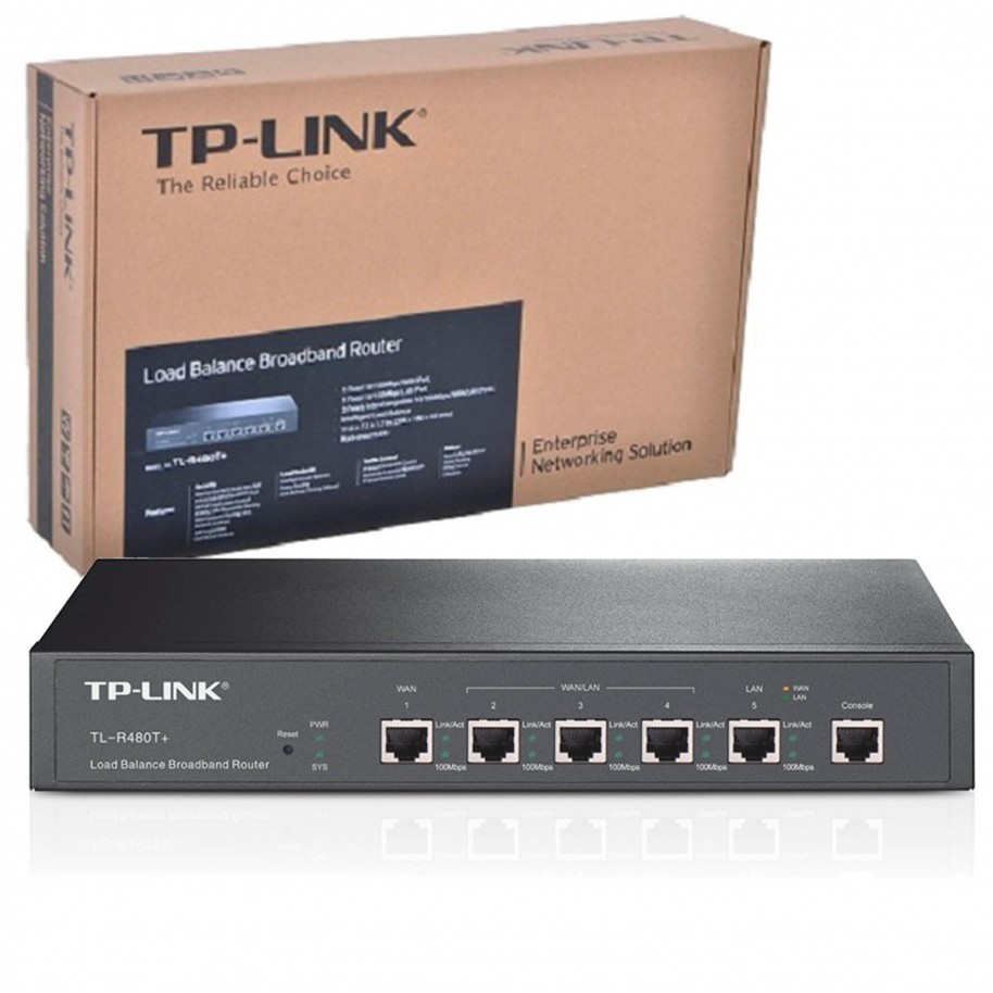 ROUTER TP-LINK MULTI WAN TL-R480T+ LOAD BALANCE