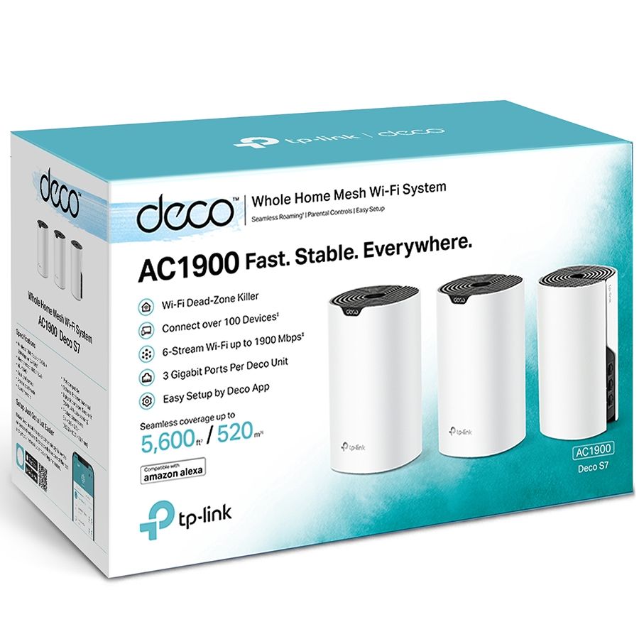 DECO S-7 (3-PACK) AC1900 MESH