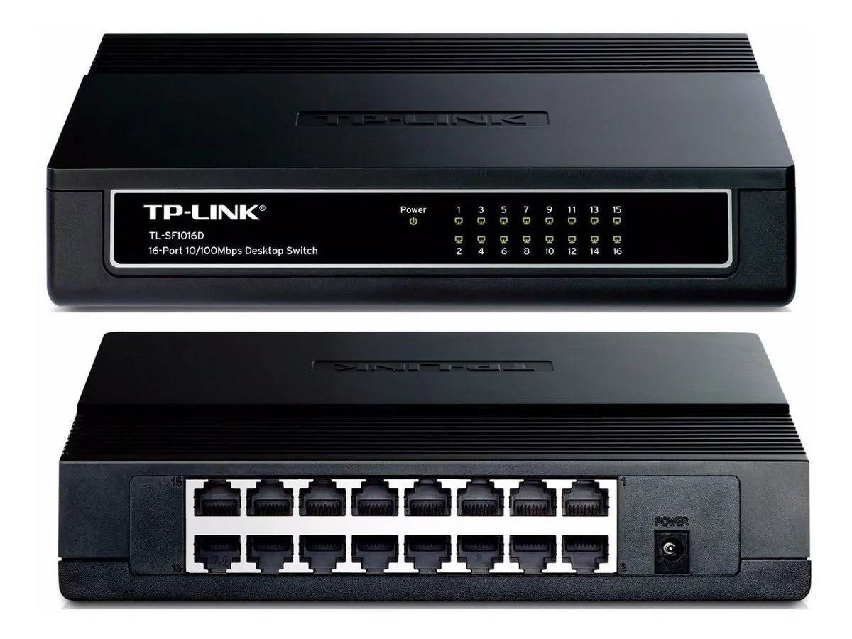 SWITCH 16P TP-LINK TL-SF1016D 10/100 MBPS