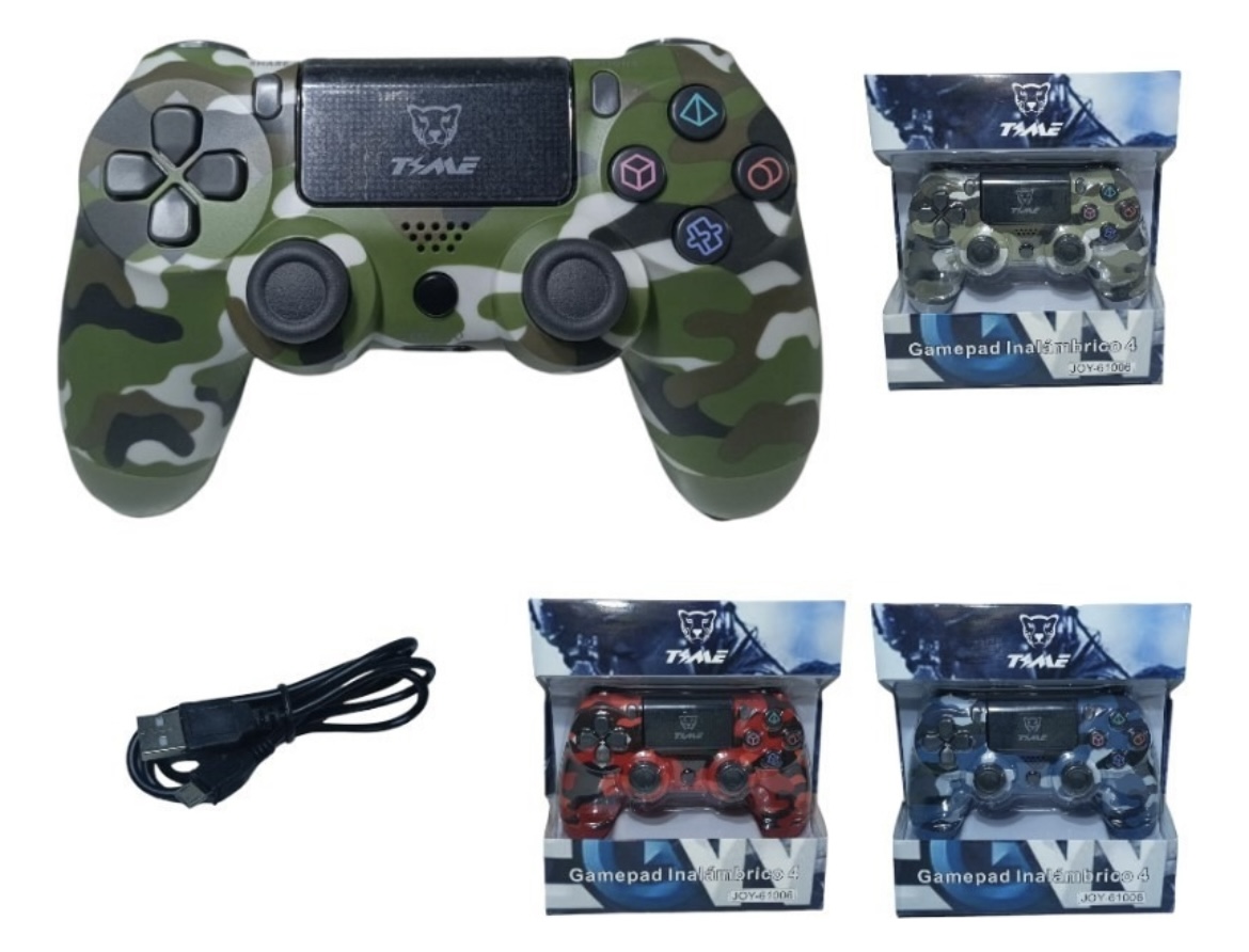 JOYSTICK PS4 CAMUFLADO GENERICO TIME