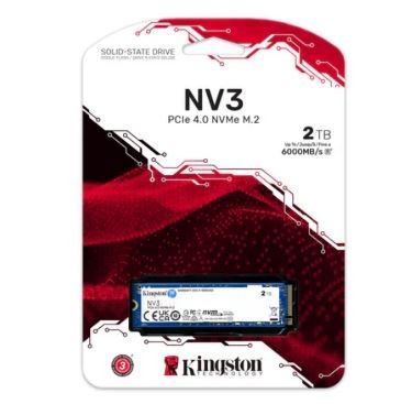 DISCO SOLIDO SSD M.2 KINGSTON NV3 2TB NVME