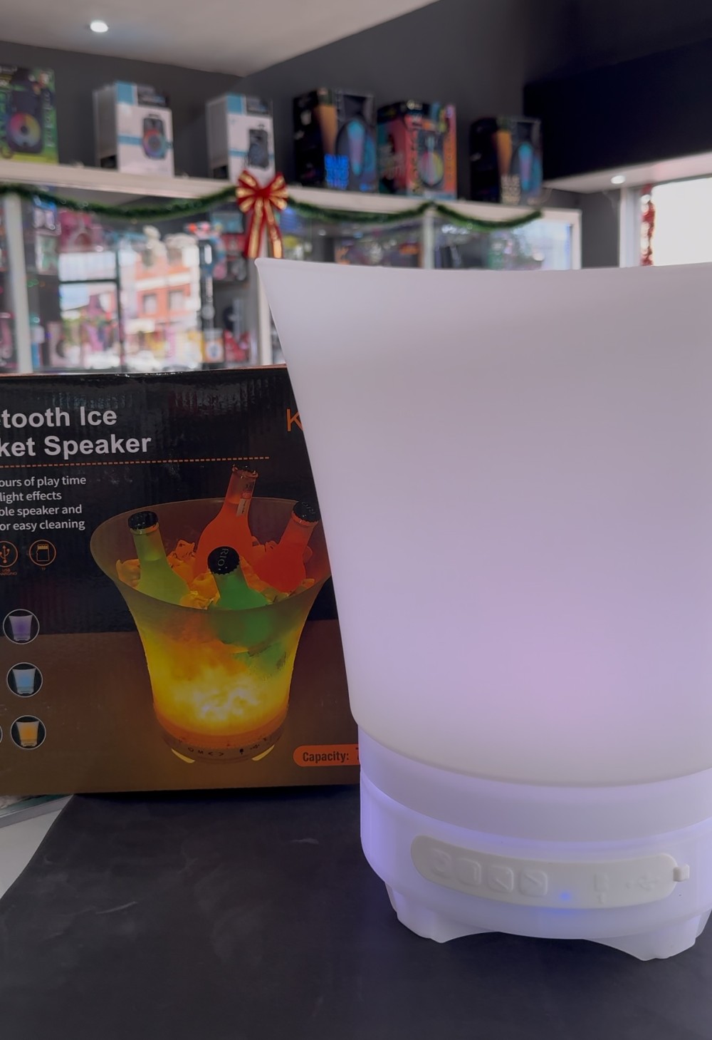 FRAPERA PARLANTE RGB TAMAÑO GRANDE