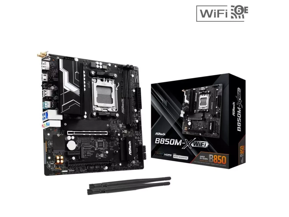 MOTHERBOARD ASROCK B850M-X WIFI AM5