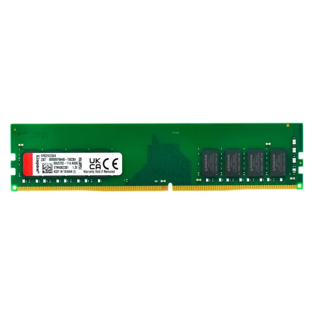 Memoria RAM Kingston 8GB DDR4 3200MHz - KVR32N22S8L/8