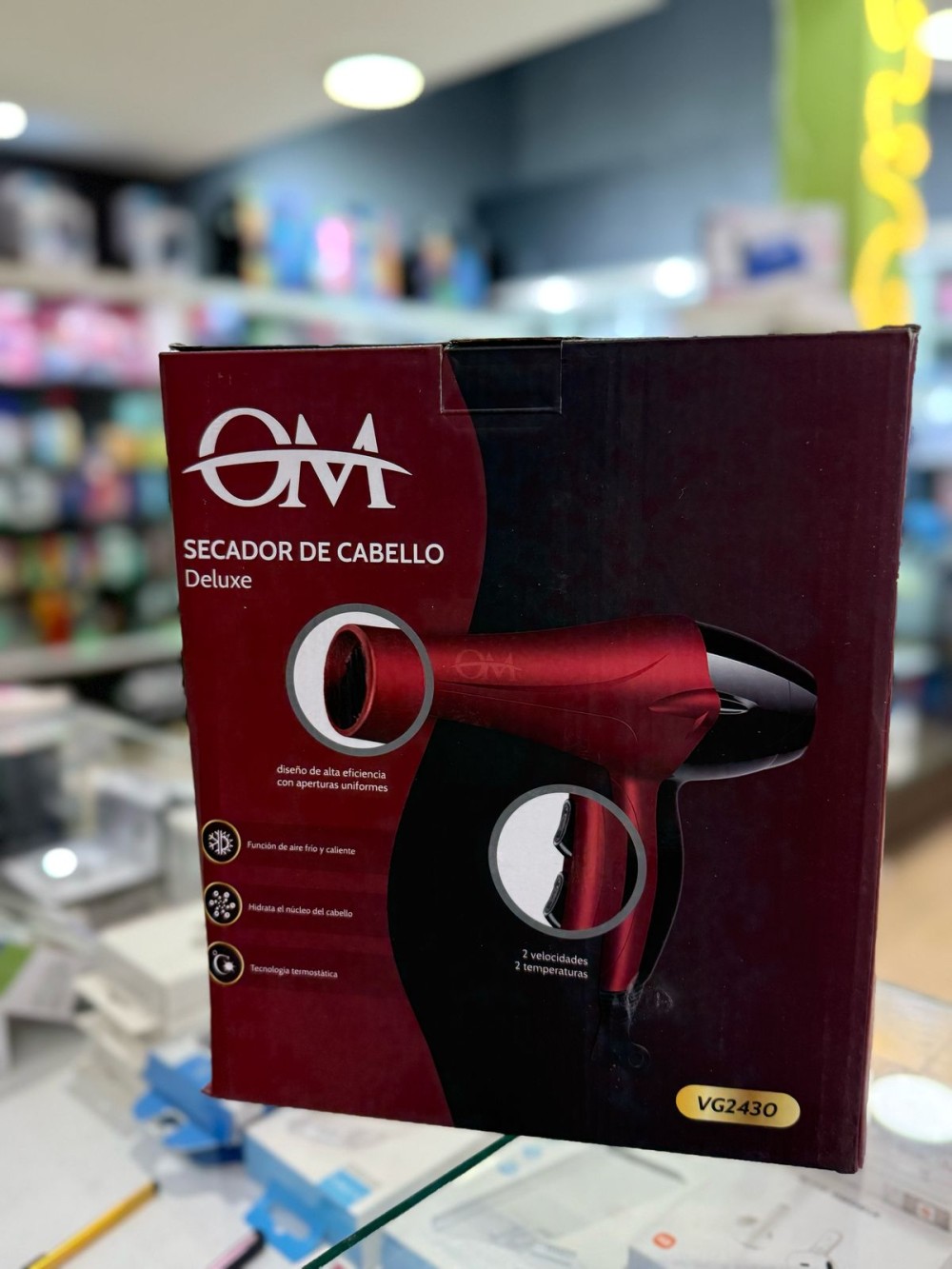 SECADOR DE PELO OM VG2430