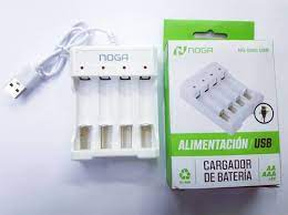 Cargador de pilas aa-aaa noganet ng-5900