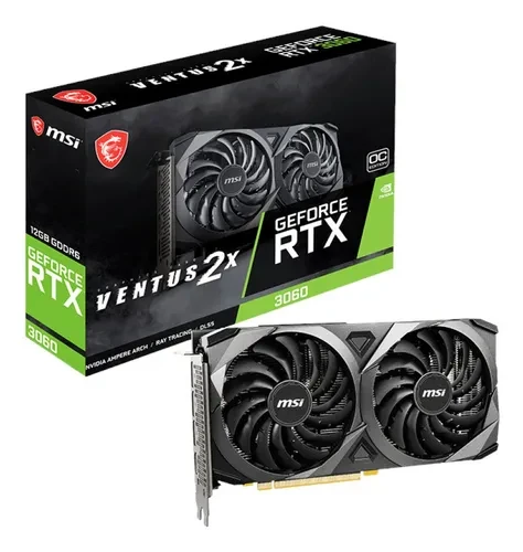 PLACA DE VIDEO ASUS RTX 3060 VENTUS 2X