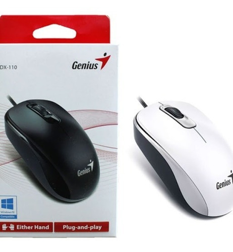 MOUSE USB GENIUS DX 110 BLANCO