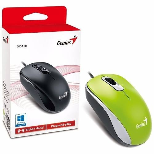 MOUSE USB GENIUS DX 110 VERDE