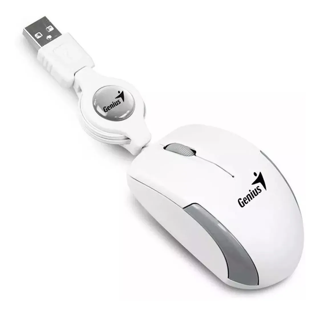 MOUSE USB GENIUS MICRO TRAVELER BLANCO