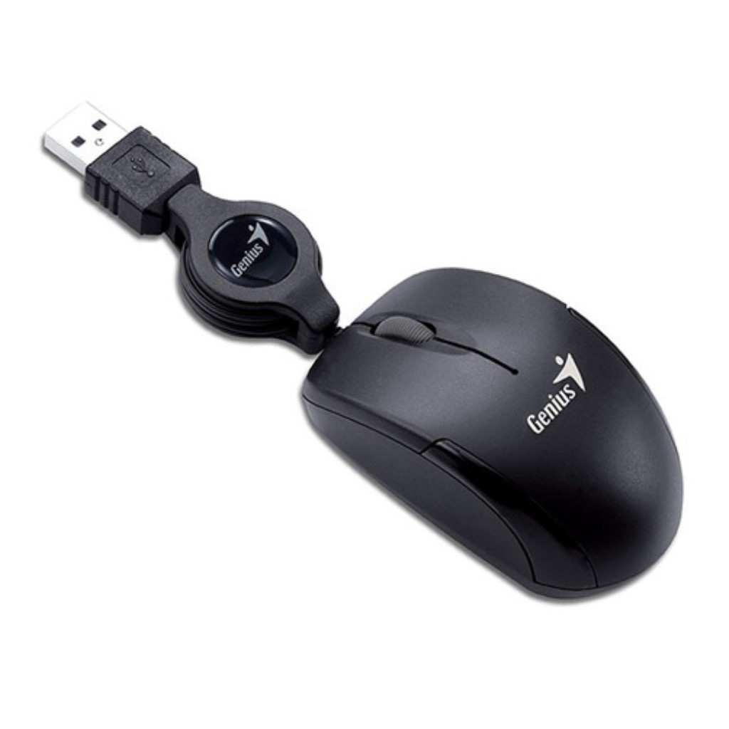 MOUSE USB GENIUS MICRO TRAVELER NEGRO