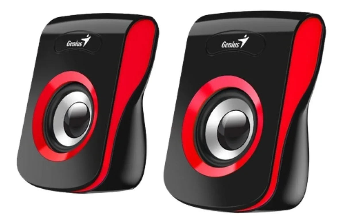 PARLANTES GENIUS SP-Q180 RED