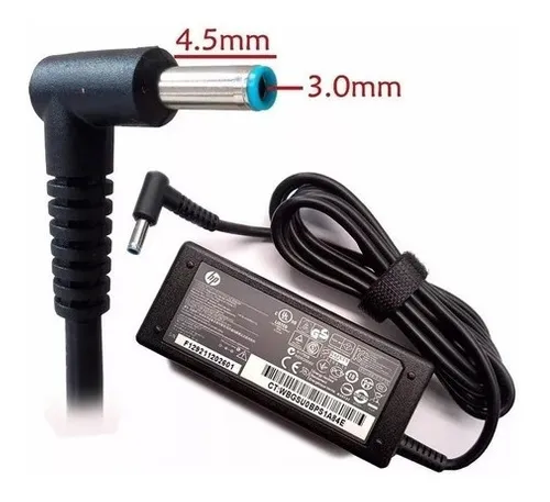 CARGADOR NOTEBOOK COMP. HP ENVY 4.5 X 3.0 MM SHURE 65W-9