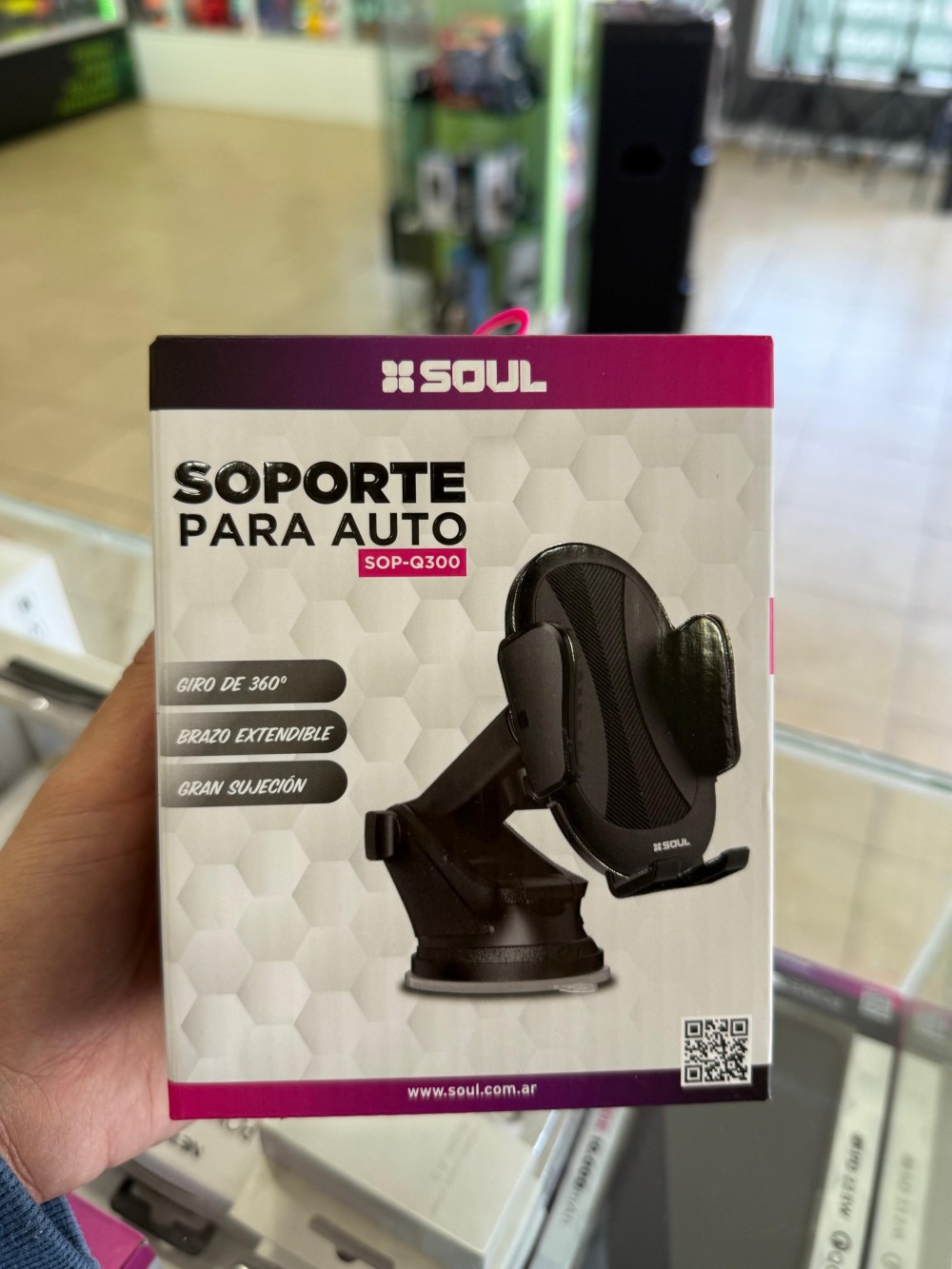 SOPORTE SOUL AUTO SOP-Q300