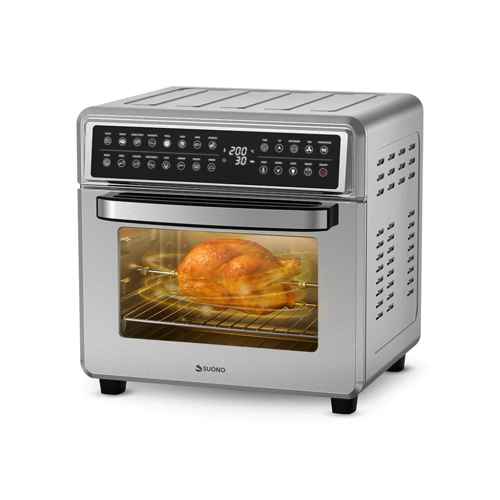 HORNO AIR FRYER SUONO 23 LT 1700W ACERO