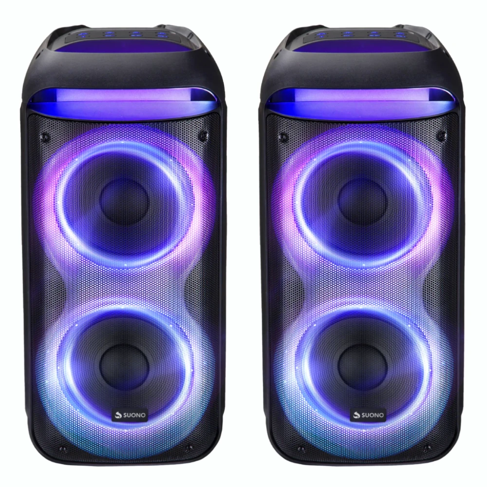 PARLANTE SUONO INALÁMBRICO TORRE BLUETOOTH 5.3 RGB