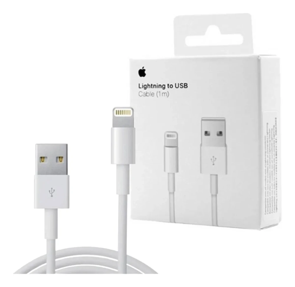 Cable de carga / datos iPhone Apple USB-A a Lightning 1M CERTIFICADO