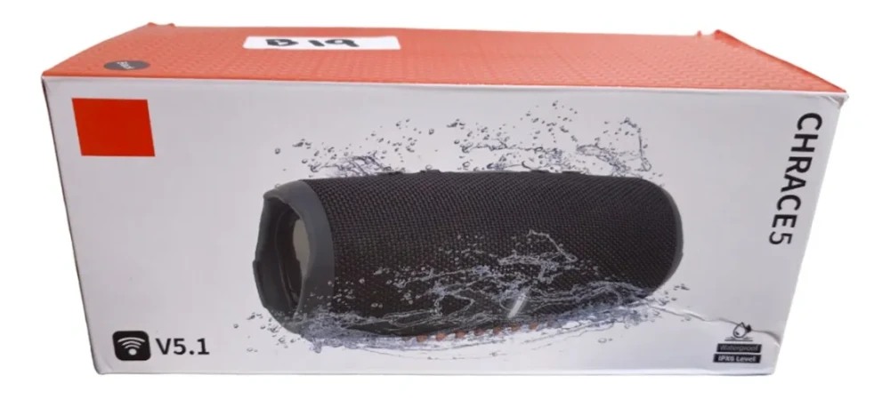 Parlante Bluetooth Inalámbrico 10w B19 Usb Aux Waterproof Color Negro