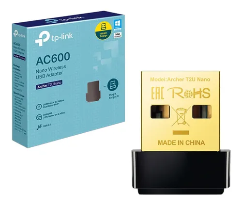 PLACA DE RED USB WIFI ARCHER T2UB NANO