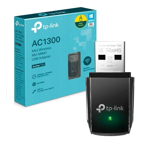 PLACA DE RED USB WIFI ARCHER T3U