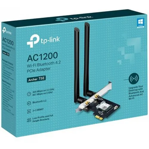 PLACA DE RED PCIE ARCHER T5E PCIE 1200Mb 2 Ant WIFI + BT