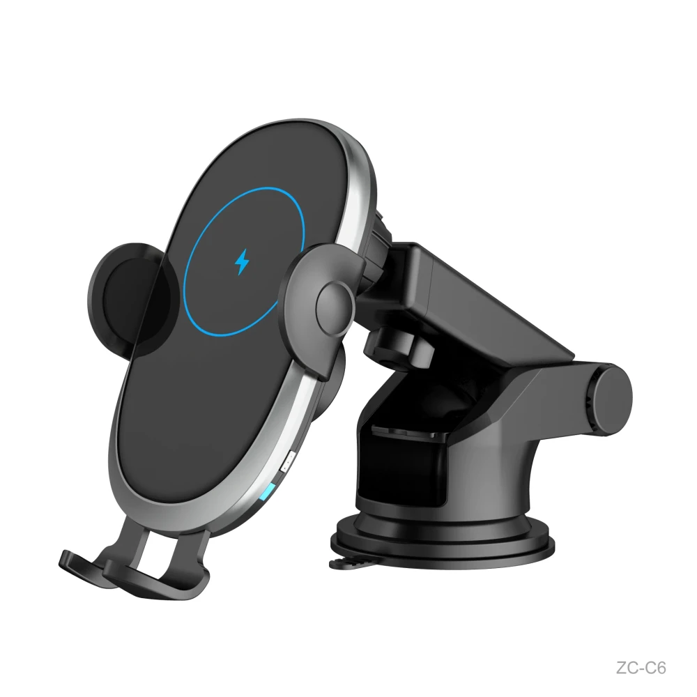 SOPORTE PARA CELULAR CON CARGA INALAMBRICA 15W