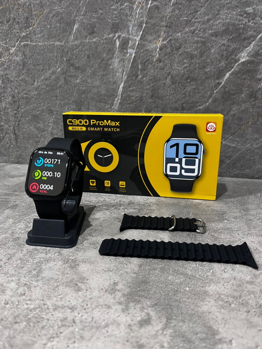 Smartwatch C900 PRO MAX NEGRO