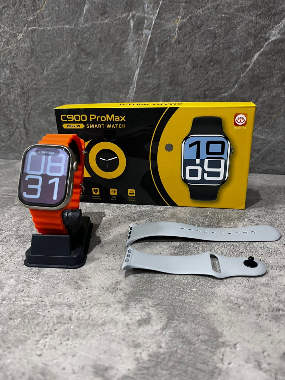 Smartwatch C900 PRO MAX GRIS